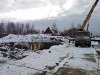 Строительство водозаборного узла (ВЗУ) в коттеджном посёлке «Дмитровское полесье». Март, 2012 год.