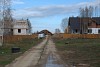 Строительство домов на участках собственников в коттеджном посёлке «Дмитровское полесье». Октябрь, 2012 год.